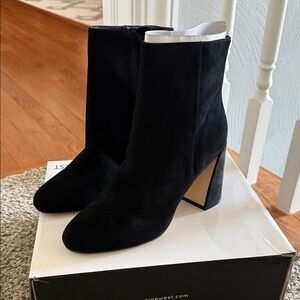 NEW Nine West Black Heeled Boots